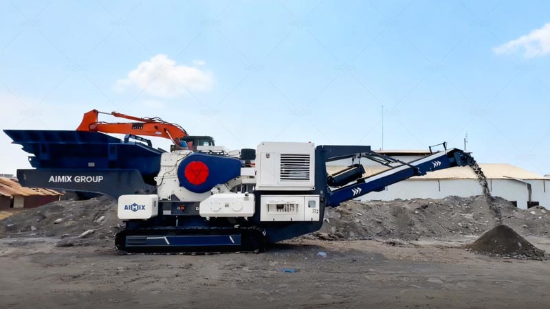 Trituradora de Quijada sobre Orugas para Trituración Secundaria